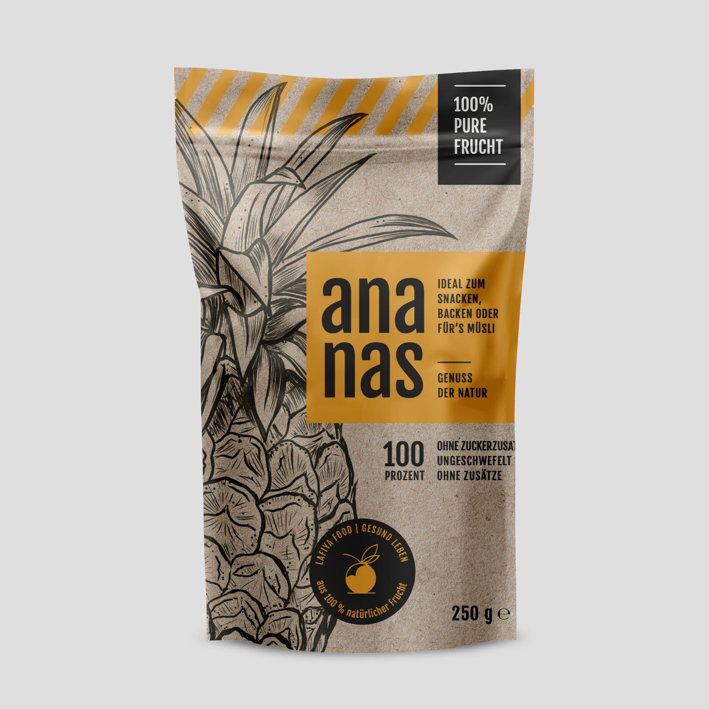 getrocknete Ananas