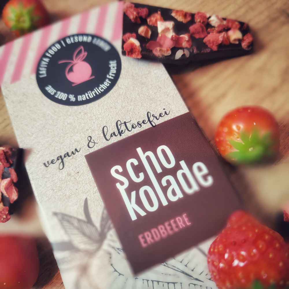 Schokolade Erdbeere Bio