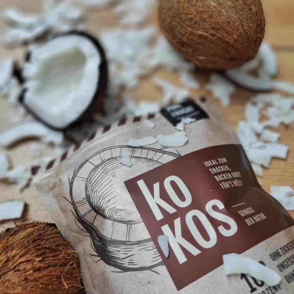 getrocknete Kokoschips Bio
