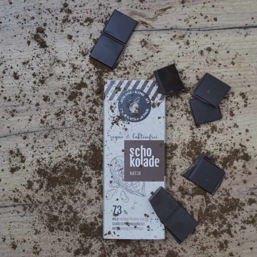 Schokolade Natur Bio