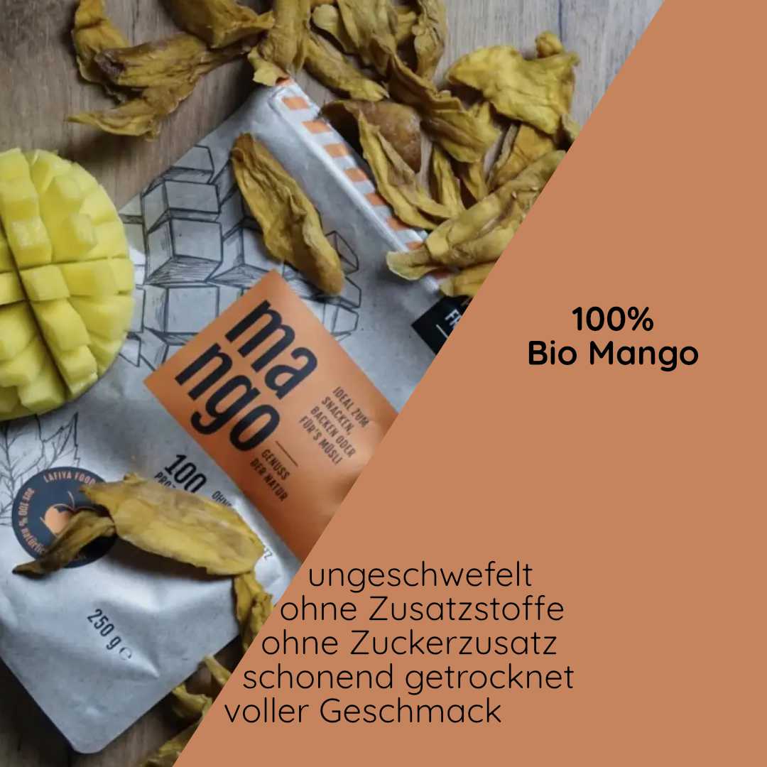 getrocknete Mango Bio