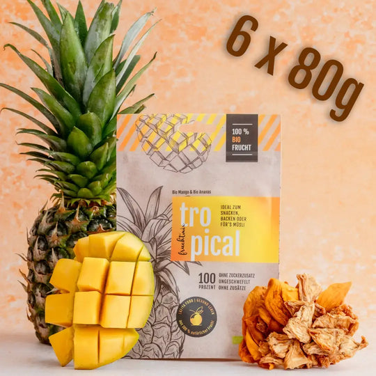 6er Fruchtmix Tropical Bio Vorteilspack